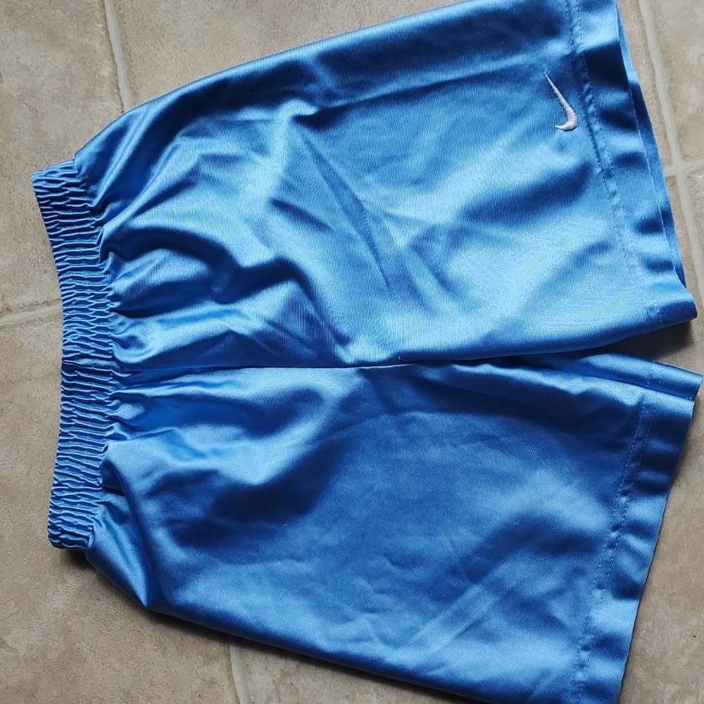 Boys blue Nike shorts